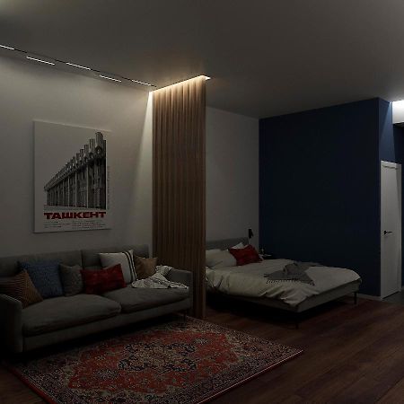 Blueloft 52 I Tashkent Apartment With Balcony Esterno foto