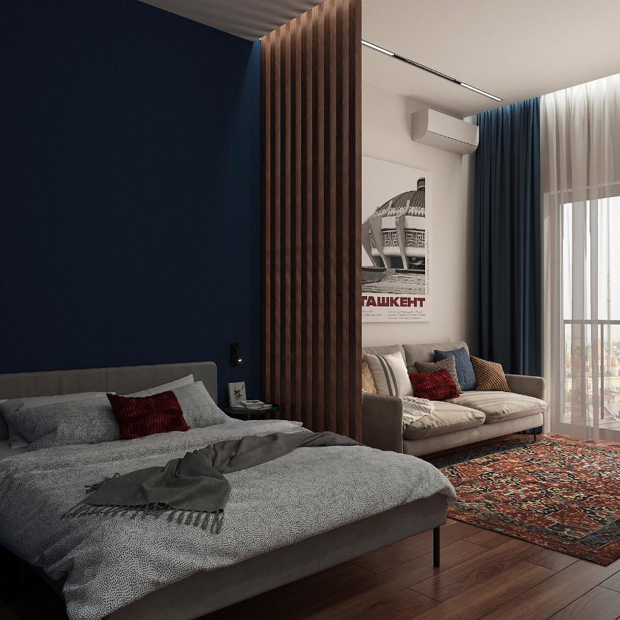 Blueloft 52 I Tashkent Apartment With Balcony Esterno foto