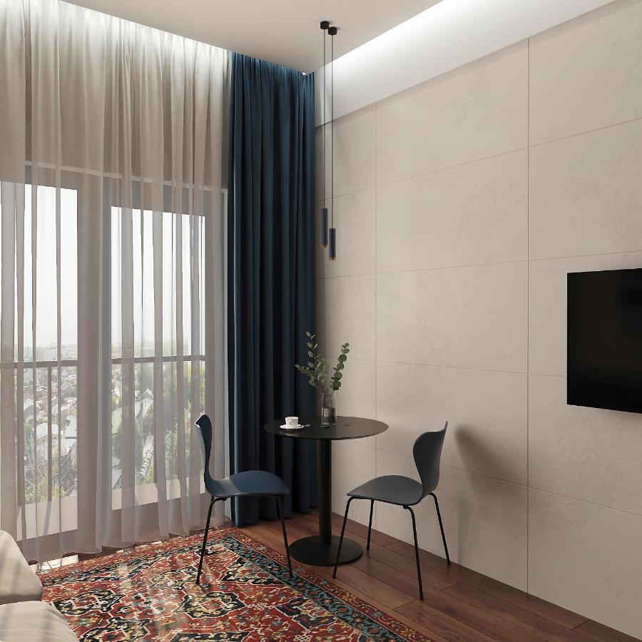 Blueloft 52 I Tashkent Apartment With Balcony Esterno foto