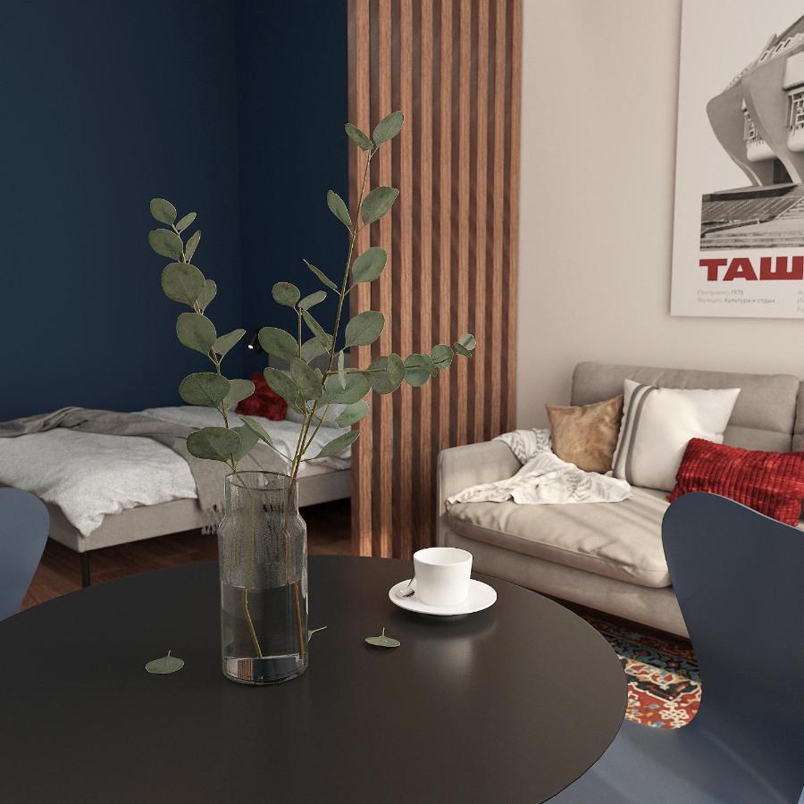 Blueloft 52 I Tashkent Apartment With Balcony Esterno foto