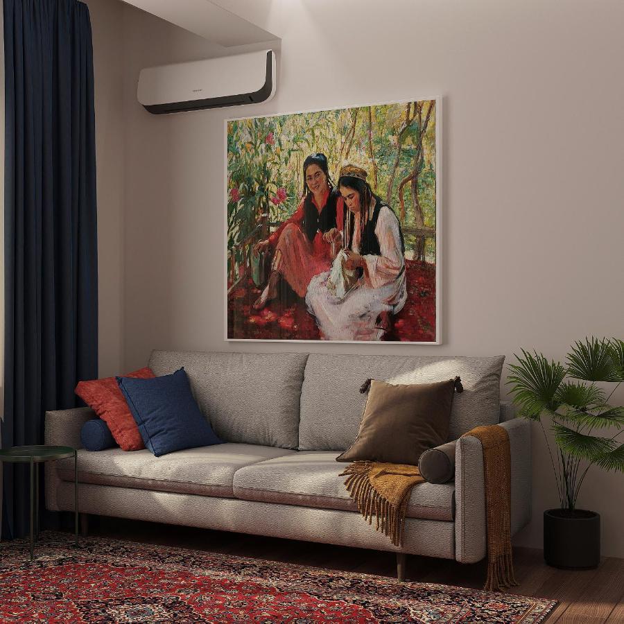 Blueloft 52 I Tashkent Apartment With Balcony Esterno foto