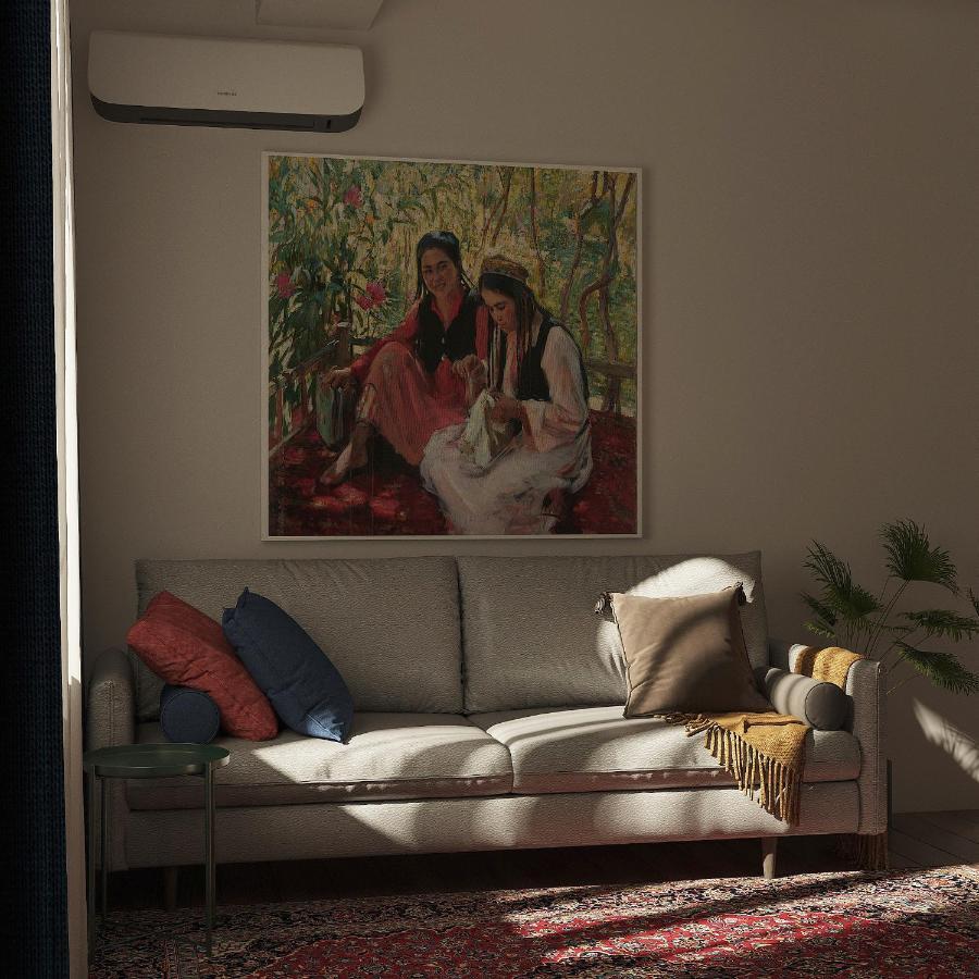 Blueloft 52 I Tashkent Apartment With Balcony Esterno foto